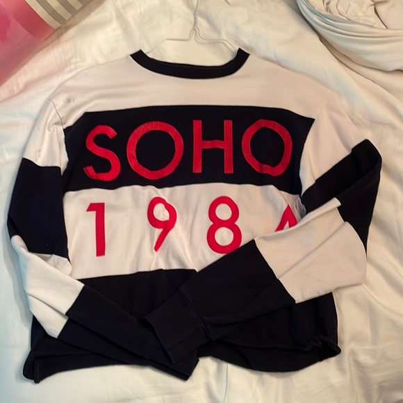 Sono Cropped Long Sleeve Shirt - Picture 1 of 3
